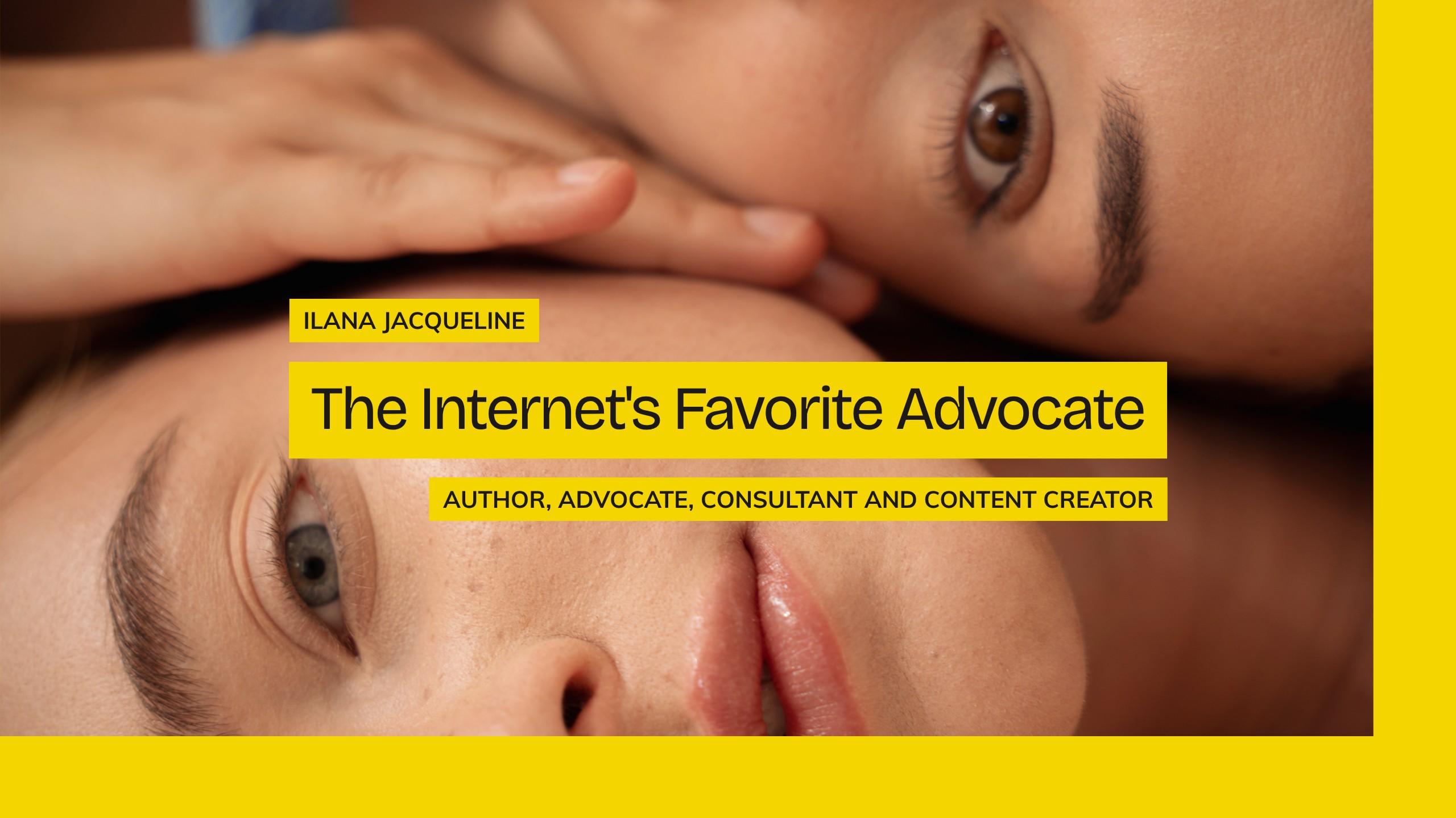Ilana Jacqueline author and advocate - branded banner image